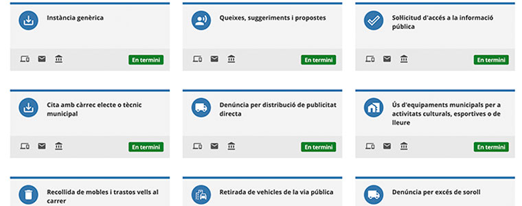 Més tràmits digitals i més eficients gràcies a l’actualització de la seu electrònica