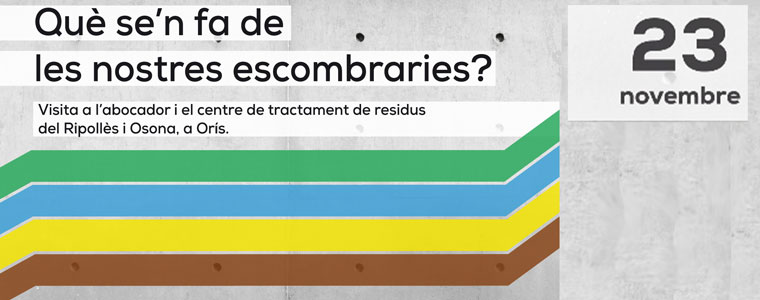 23 de novembre: visita al Centre de Tractament de Residus del Ripollès i Osona