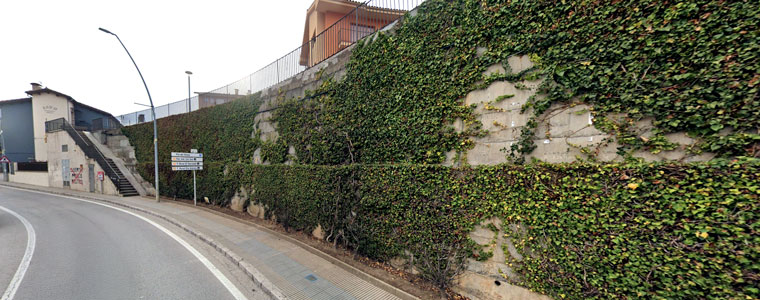 Informe tècnic sobre l'estabilitat del mur del carrer Vidabona