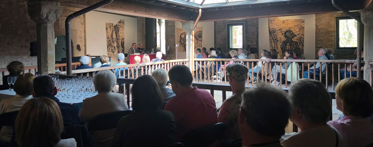 Després de la presentació, es va presentar la nova novel·la de Salvador Vergés