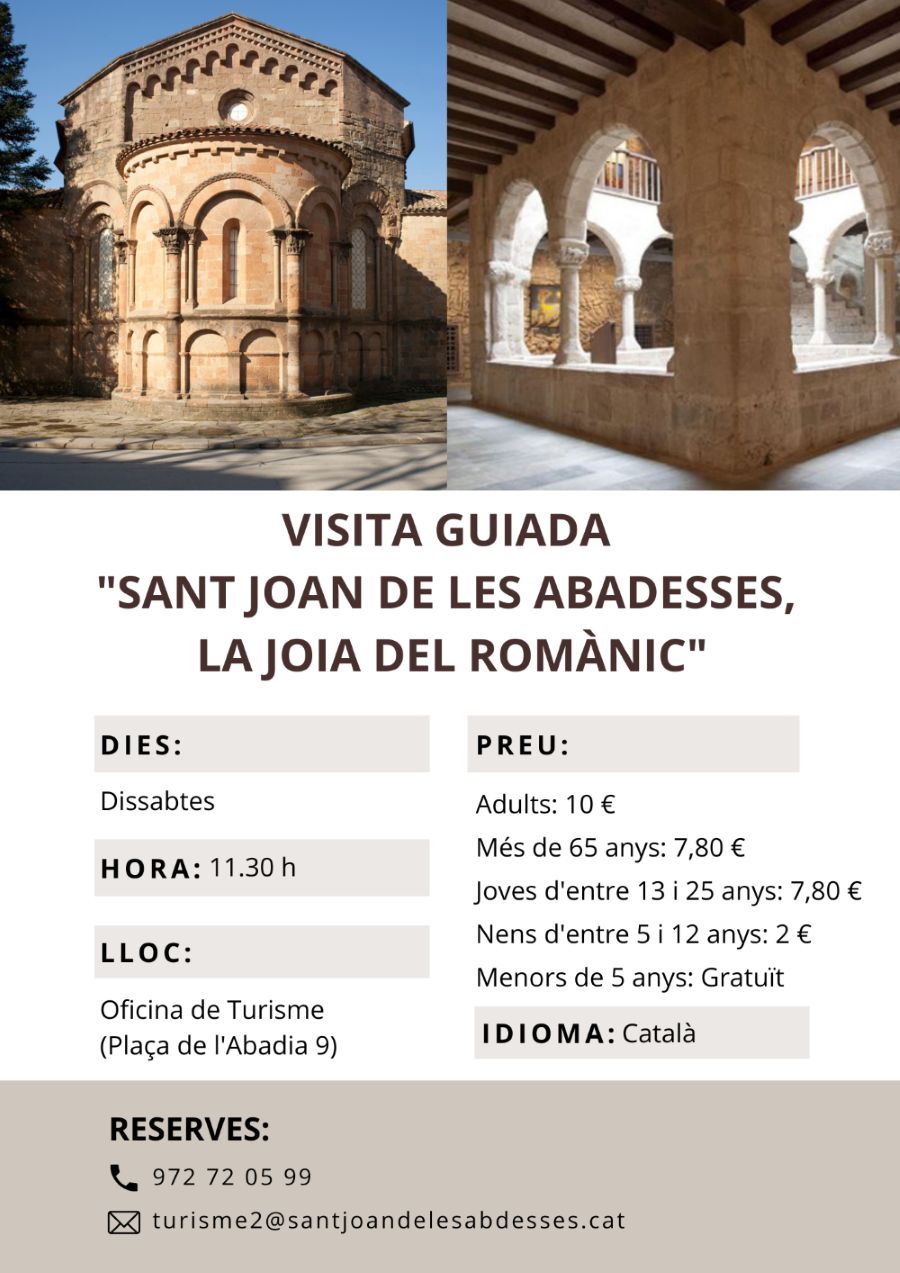 CARTELL VISITA GUIADA LA JOIA DEL ROMÀNIC