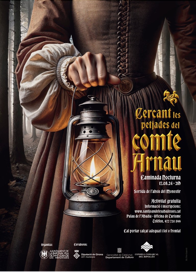 Cartells Festival Comte Arnau 2024 Caminada nocturna Medium