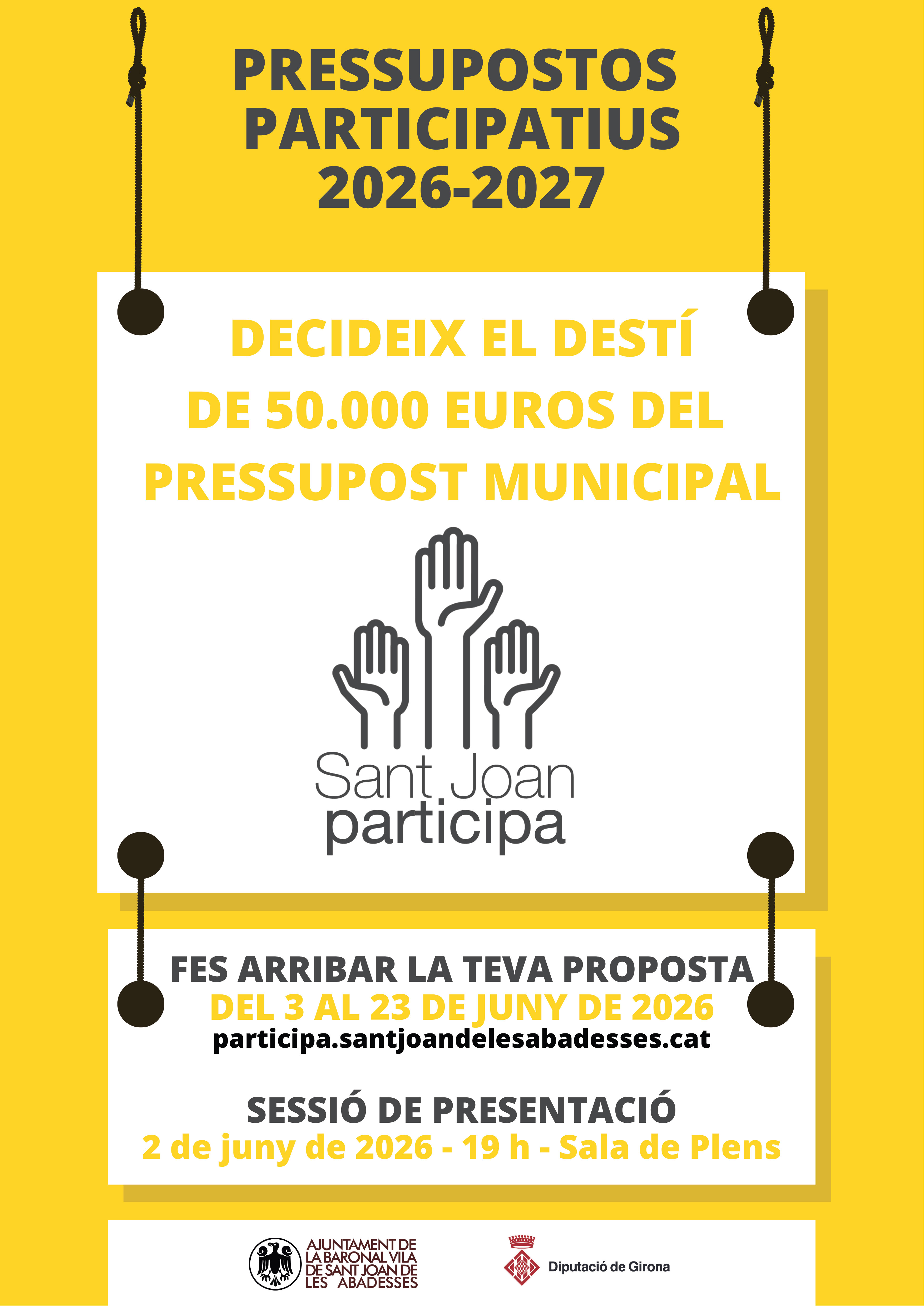 PRESSUPOSTOS PARTICIPATIUS