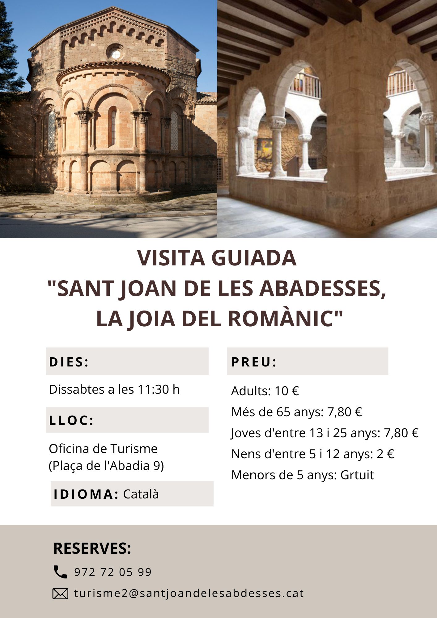 VISITA GUIADA LA JOIA DEL ROMANIC