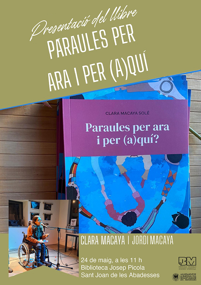 cartell Clara Macaya agenda
