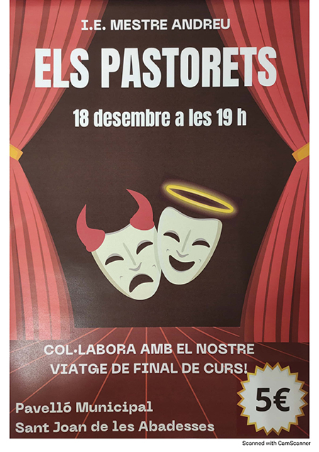 cartell Pastorets IE agenda