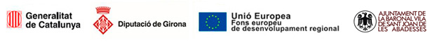 Títol de l'operació  Reactivació del patrimoni industrial a Sant Joan de les Abadesses (Museu de la Colònia Llaudet). Aquest projecte ha estat cofinançat pel Fons Europeu de Desenvolupament Regional de la Unió Europea, la Generalitat de Catalunya, la Diputació de Girona i l'Ajuntament de Sant Joan de les Abadesses