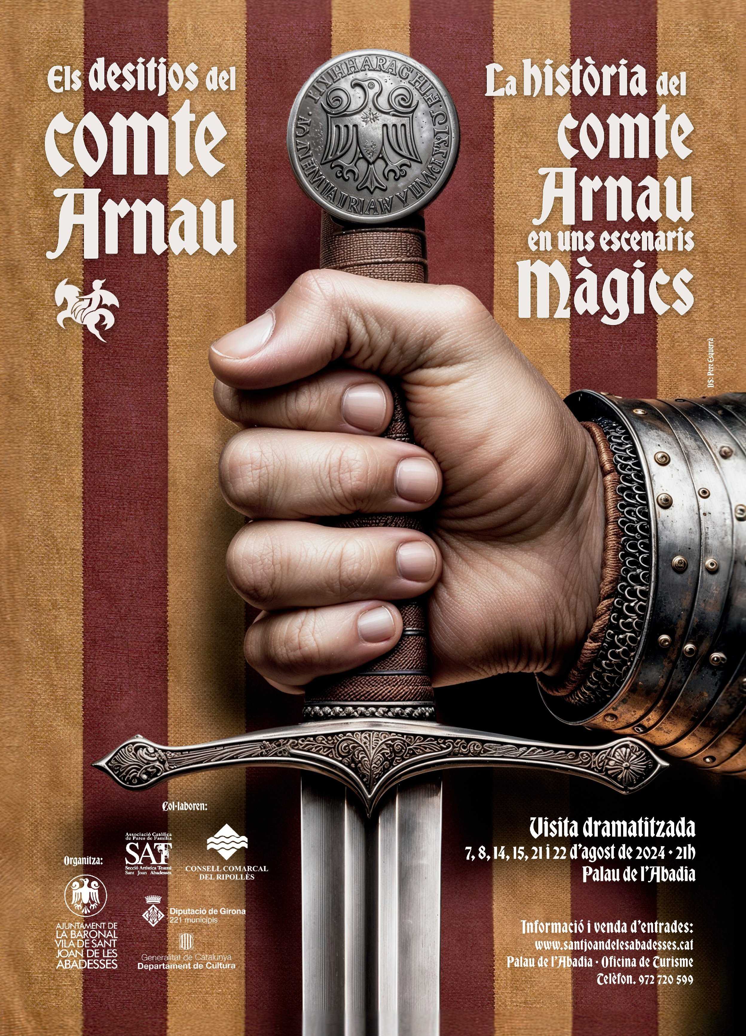 Cartells Festival Comte Arnau 2024 DESITJOS compressed