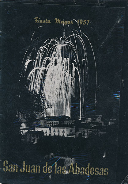 1957 PROGRAMA FESTA MAJOR