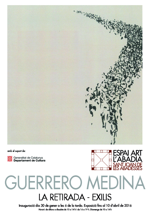 160410. Guerrero Medina. La retirada. Exilis